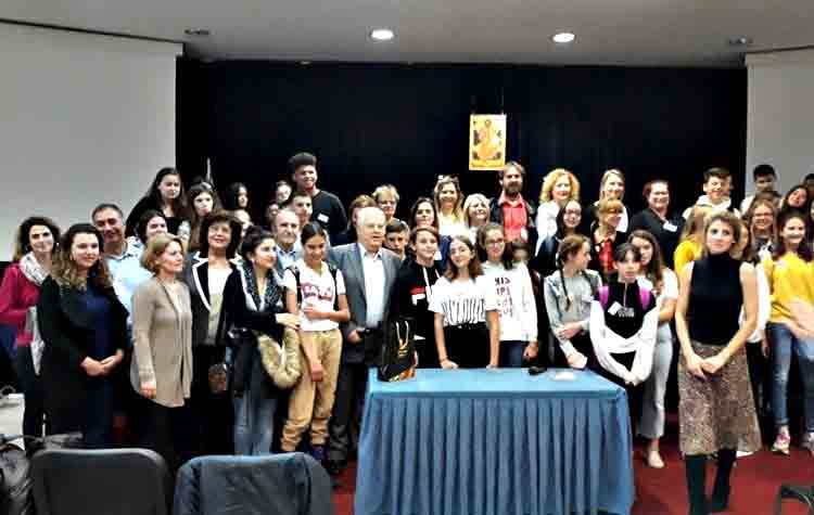 Αντιπροσωπεία Erasmus + φιλοξένησαν το 1ο Γυμνάσιο Αμαρουσίου και ο Δήμος