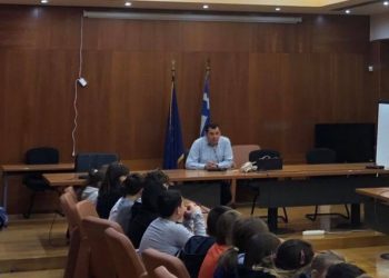 Μαθητές του 2ου Δημοτικού Πεύκης υποδέχθηκε ο Δήμαρχος