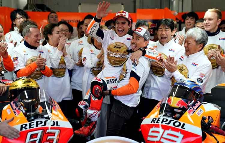 Το 2019 ολοκληρώθηκε ιδανικά με την Repsol Honda να κατακτά το Triple Crown