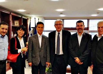 Θ. Αμπατζόγλου: Συνάντηση «εταιρικής ευθύνης» με Samsung Hellas