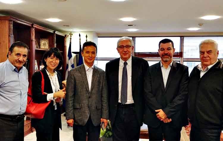 Θ. Αμπατζόγλου: Συνάντηση «εταιρικής ευθύνης» με Samsung Hellas