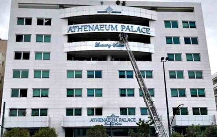 Πυρκαγιά σε ξενοδοχείο στη λεωφόρο Συγγρού - Απεγκλωβίστηκαν άνθρωποι