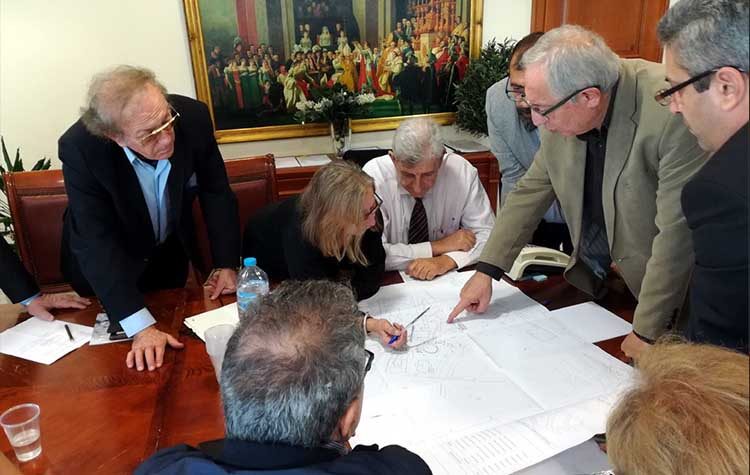 Συνάντηση Αμπατζόγλου με τον σύλλογο Αγίας Φιλοθέης και τον «Οδυσσέα Αμαρουσίου»