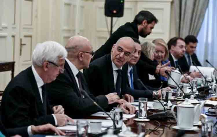 Κλίμα σύμπνοιας στη συνεδρίαση του Εθνικού Συμβουλίου Εξωτερικής Πολιτικής