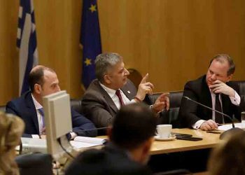 Συνάντηση Πατούλη με τον υπουργό Υποδομών και Μεταφορών Κ. Καραμανλή