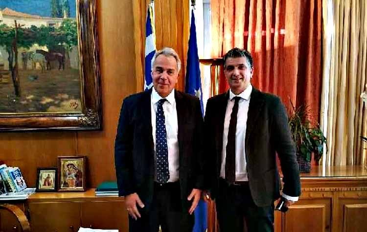 Συνάντηση Μάκη Βορίδη - Ξένου Μανιατογιάννη με φόντο τις αγωγές του Ελληνικού Δημοσίου