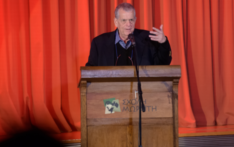 Ο Νομπελίστας Αaron Ciechanover μίλησε στους μαθητές της Σχολής Μωραϊτη