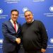 Δεξιά ο Χαράλαμπος Μπονάτσος με τον Άδωνι Γεωργιάδη