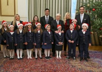 Στο Προεδρικό Μέγαρο η παιδική χορωδία του Ομίλου για την UNESCO Βορείων Προαστίων