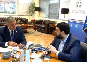 Συνάντηση Γ. Πατούλη με τον πρόεδρο του Ιδρύματος Νεολαίας και Διά Βίου Μάθησης