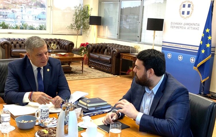 Συνάντηση Γ. Πατούλη με τον πρόεδρο του Ιδρύματος Νεολαίας και Διά Βίου Μάθησης