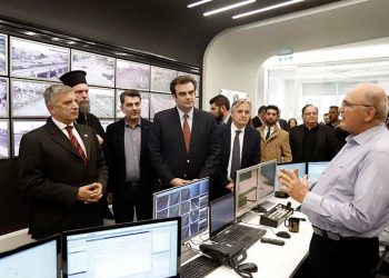 Το νέο κέντρο διαχείρισης κυκλοφορίας εγκαινίασαν  Γ. Πατούλης και Κ. Πιερρακάκης