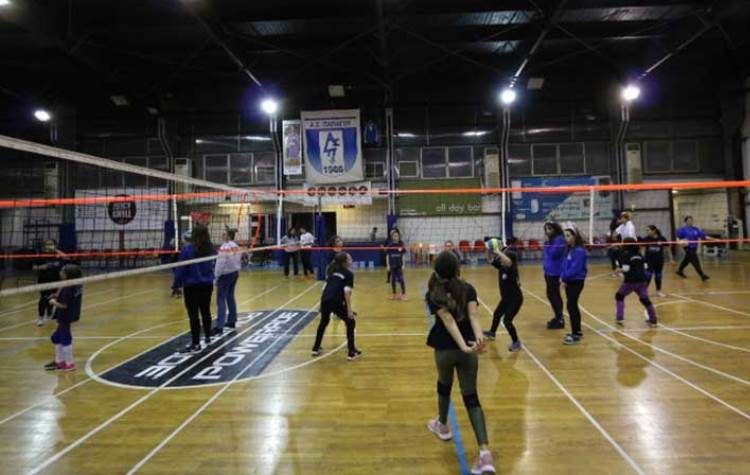 Πόλος έλξης το «1ο Χmas mini volley» του Α.Σ. Παπάγου