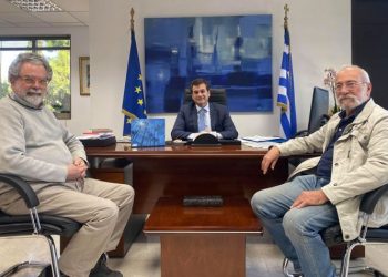 Συνάντηση Δημήτρη Γαλάνη  με τη διοίκηση του Ιδρύματος «Ζογγολόπουλου»
