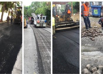 Ολοκληρώθηκε το μεγαλύτερο μέρος της λίστας των ασφαλτοστρώσεων