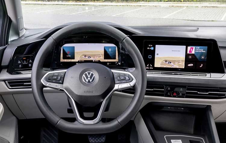 Το Innovision Cockpit στο βασικό εξοπλισμό του νέου Golf