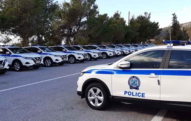 Ενίσχυση του στόλου περιπολικών της Ελληνικής Αστυνομίας με Nissan Qashqai