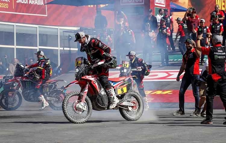 O Ricky Brabec και η Honda κατακτούν τη νίκη στο 2020 Dakar Rally