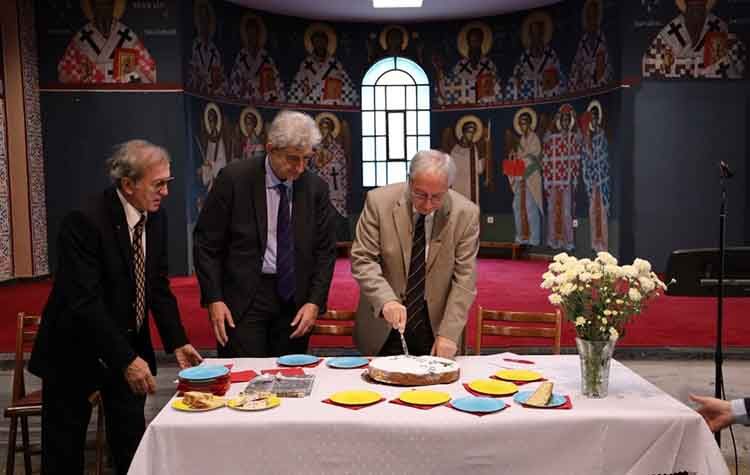 Στην πίτα του συλλόγου Αγίας Φιλοθέης ο Θ. Αμπατζόγλου