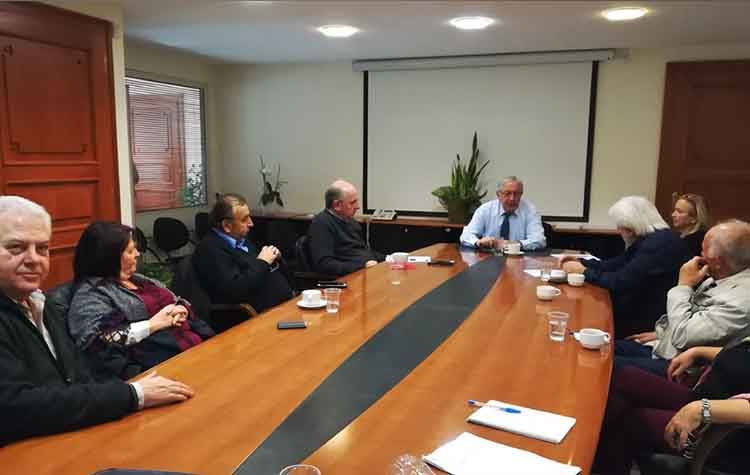 Συνάντηση Αμπατζόγλου με την Ένωση Κρητών Αμαρουσίου