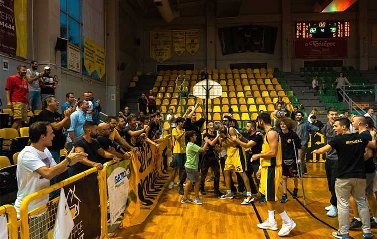 Αναβολή του αγώνα Γ.Σ. Αμαρουσίου - ΚΑΟ Μελισσίων