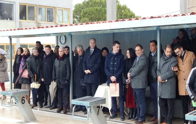 Αγιασμός των υδάτων στο Δημοτικό Κολυμβητήριο Μεταμόρφωσης