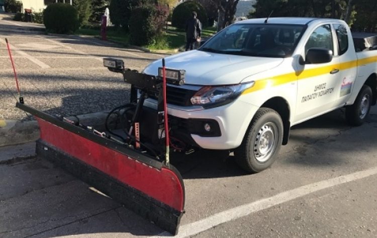 Με νέο όχημα και σε πλήρη ετοιμότητα ο Δήμος για την κακοκαιρία