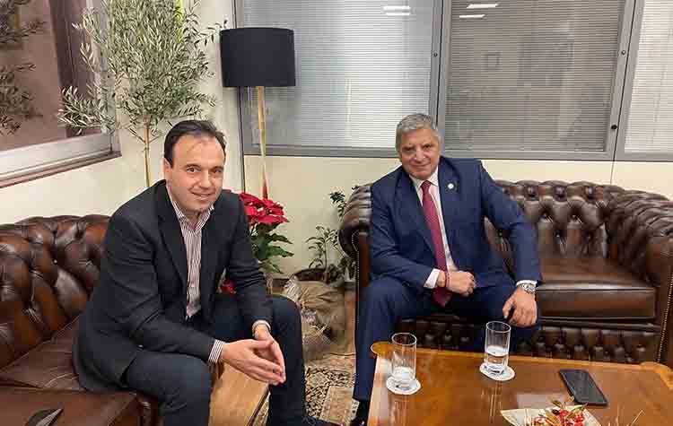 Μήνυμα συνεργασίας Περιφέρειας - ΚΕΔΕ από Πατούλη - Παπαστεργίου