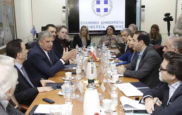 Επίσκεψη αποστολής του Παγκόσμιου Οργανισμού Υγείας στον Γ. Πατούλη