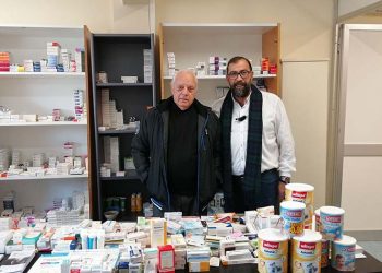Φάρμακα και παιδικές τροφές προσέφερε ο σύλλογος Σωρού