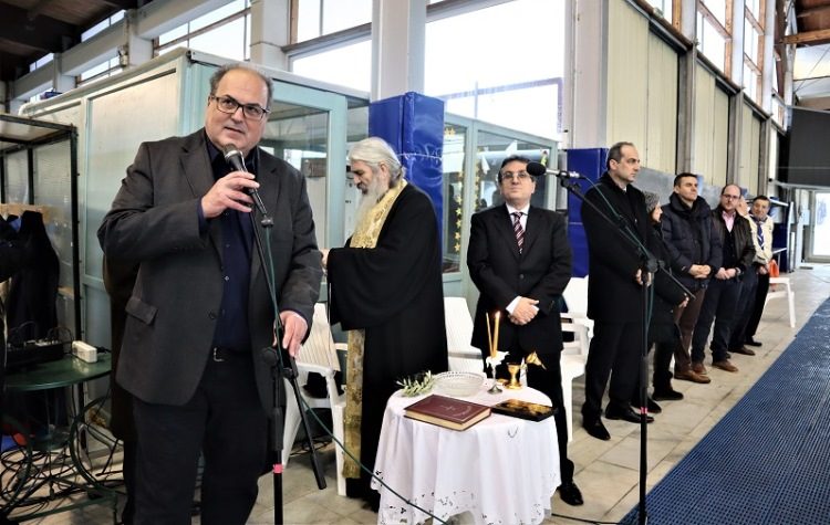 Αγιασμός υδάτων με επίκαιρα μηνύματα από τη δημοτική Αρχή