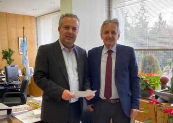 Συνάντηση Αποστολόπουλου - Γιαννακόπουλου για θέματα μεταφορών