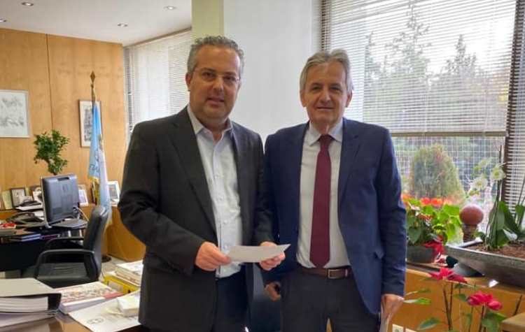 Συνάντηση Αποστολόπουλου - Γιαννακόπουλου για θέματα μεταφορών