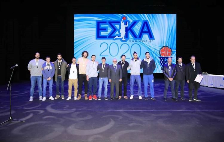 Βραβεύτηκε από την ΕΣΚΑ για την πορεία του ο ΑΟΚ Χαλάνδρι