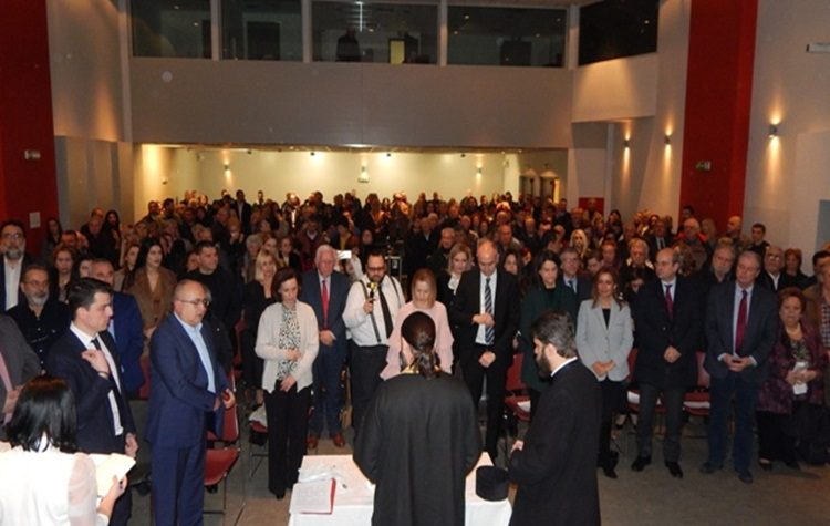 Κοπή πρωτοχρονιάτικης πίτας του Δήμου Μεταμόρφωσης