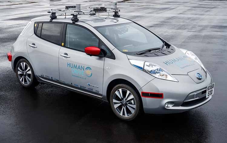 Το Nissan Leaf ολοκλήρωσε το «αυτόνομο ταξίδι» του στο Ηνωμένο Βασίλειο