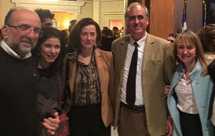 Στην τελετή έναρξης του 2ου Διεθνούς Μαθητικού Συνεδρίου  η αντιπεριφερειάρχης Λουκία Κεφαλογιάννη