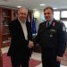 Συνάντηση Αμπατζόγλου με το νέο αστυνομικό διευθυντή ΒΑ Αττικής