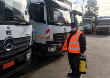 Δήμος Αμαρουσίου: Προληπτική απολύμανση δημοτικών λεωφορείων και απορριμματοφόρων