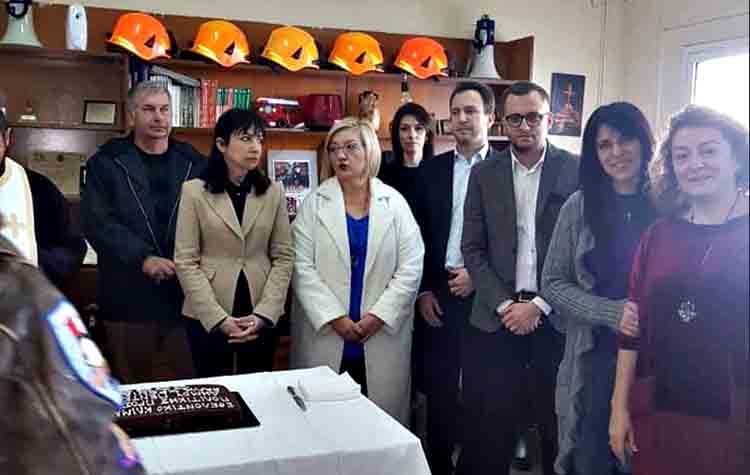 Το Εθελοντικό Κλιμάκιο Πολιτικής Προστασίας έκοψε την πίτα του