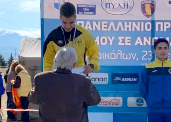 Ασημένιο μετάλλιο για τον Δημήτρη Τσάκαλο στον ανώμαλο δρόμο