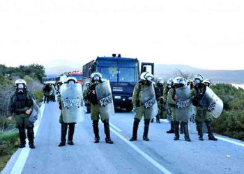Μεταναστευτικό: Αναχώρησαν οι αστυνομικές δυνάμεις από τη Μυτιλήνη