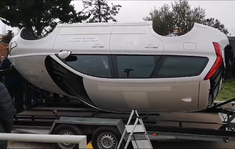 Μάθημα οδικής ασφαλείας από τον ΣΒΑΠ σε σχολεία της πόλης