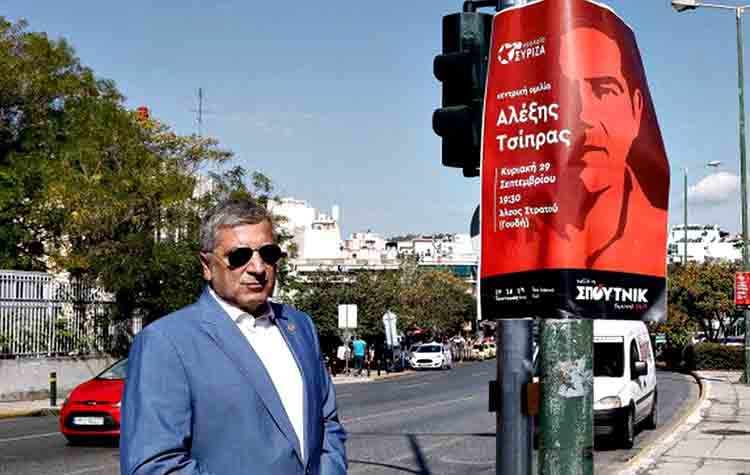 «Αφισοπόλεμο» κηρύττει ξανά ο περιφερειάρχης Γιώργος Πατούλης