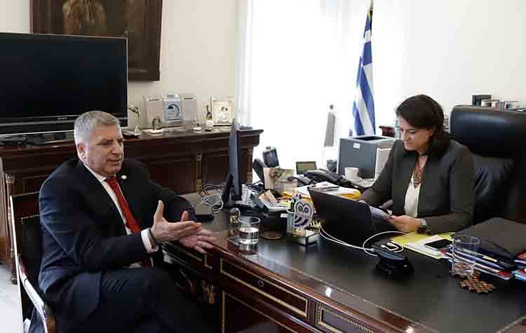 Συνάντηση Πατούλη - Κεραμέως για προγραμματισμό κοινών δράσεων