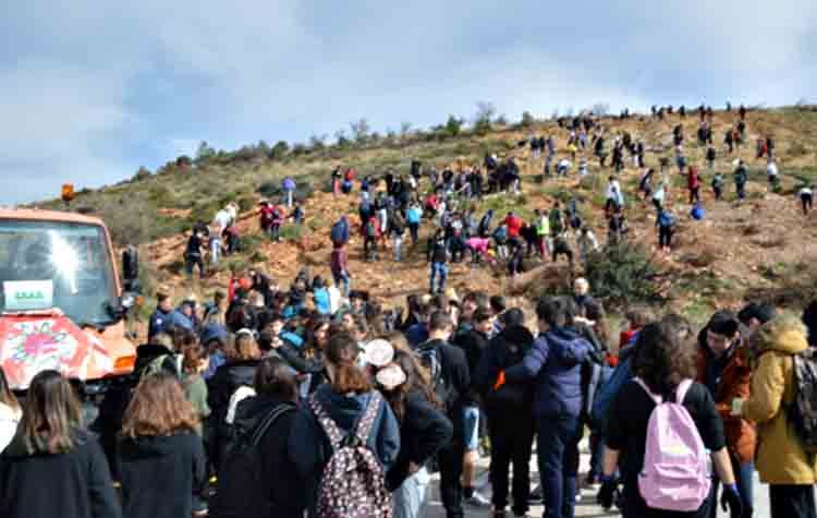 Μαθητές και εθελοντές «ζωντάνεψαν» το Πεντελικό