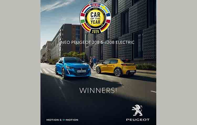 Τo νέο Peugeot 208 αναδείχθηκε «Αυτοκίνητο της Χρονιάς 2020»