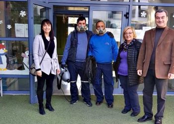 Από τους παιδικούς σταθμούς ξεκίνησε η προληπτική απολύμανση σχολικών κτιρίων