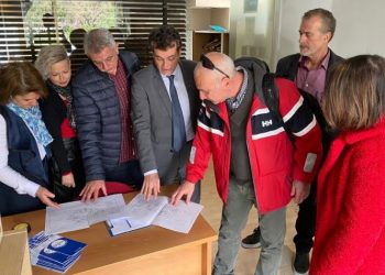 Με τον τομεάρχη των Ταχυδρομικών Πρακτορείων ΕΛΤΑ συναντήθηκε ο Δημήτρης Γαλάνης