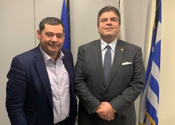 Με τον Πρόεδρο της ΕΕΤΑΑ Ηλία Γιάτσιο συναντήθηκε ο Τάσος Μαυρίδης